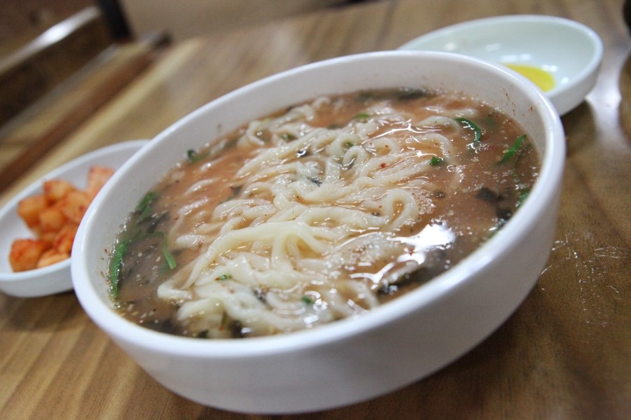 해조밀면 이미지