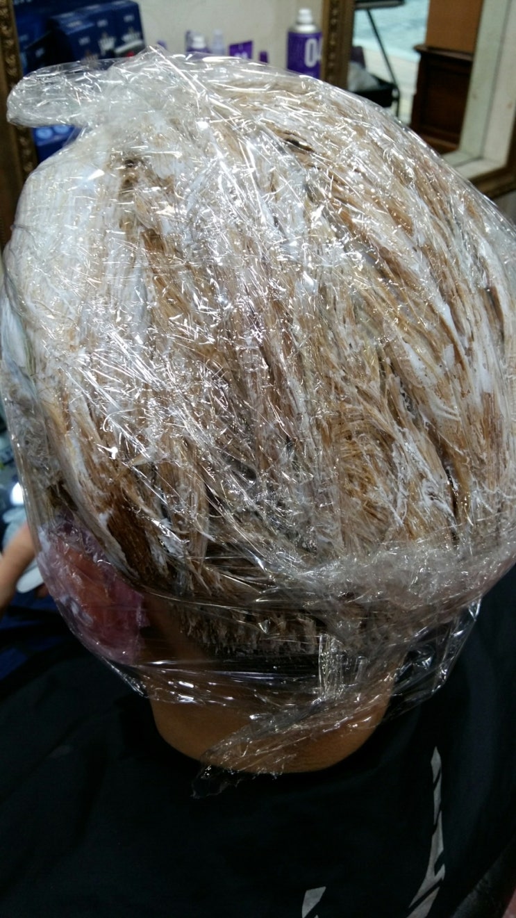 컷앤펌 미용실 이미지