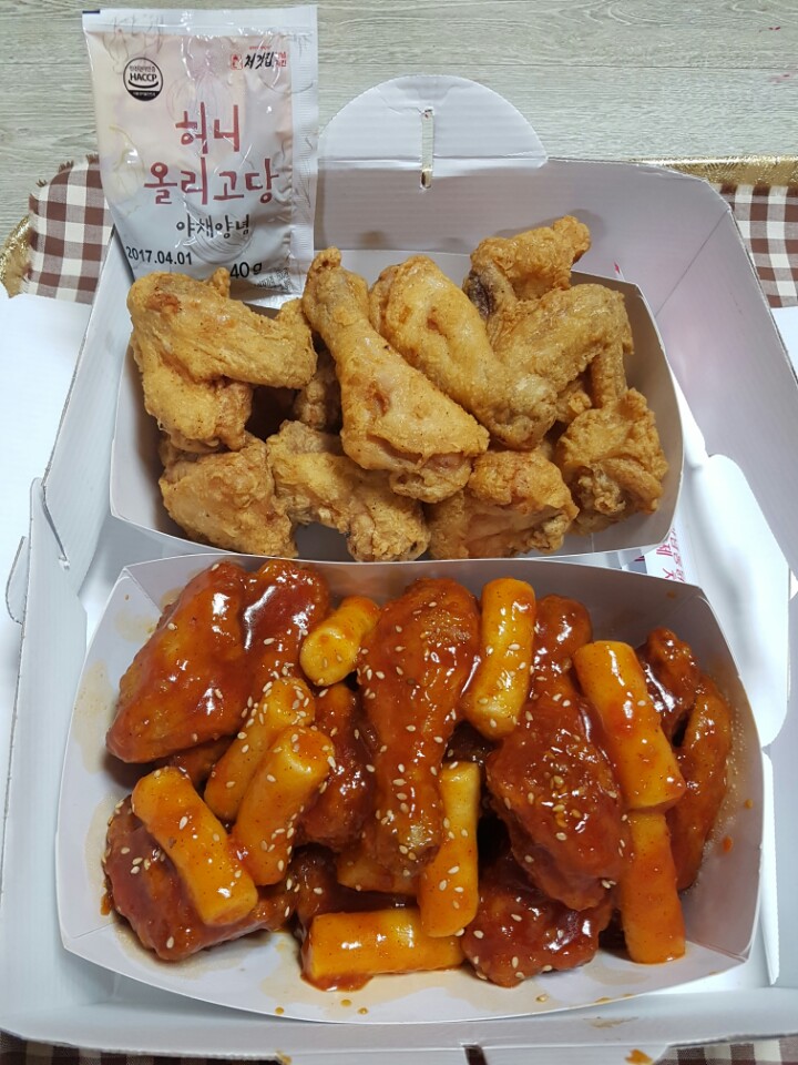 처갓집양념치킨두정1점 이미지