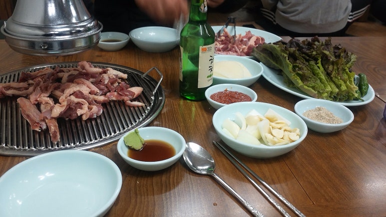 오리참숯불구이 이미지