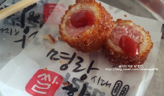 명량시대쌀핫도그 이미지