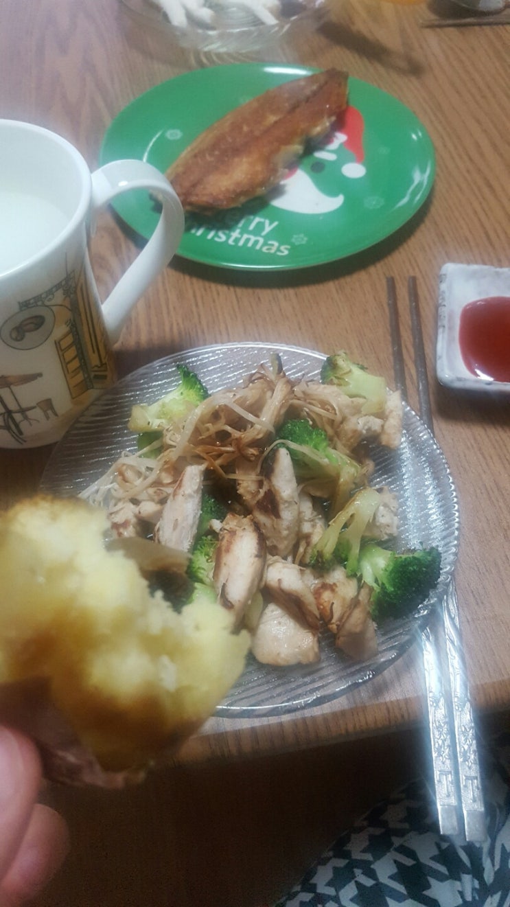 왕세수대야냉면 이미지