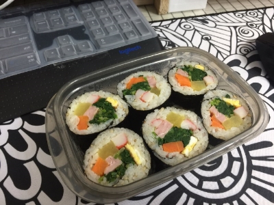 짱김밥 이미지