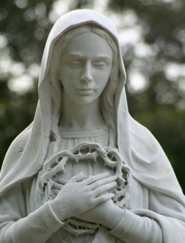 Mother mary statue 천주의 성모마리아 조각상 네이버 블로그