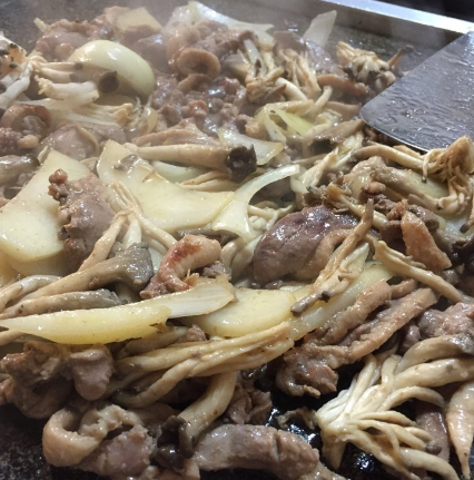 풍경돌판구이 이미지