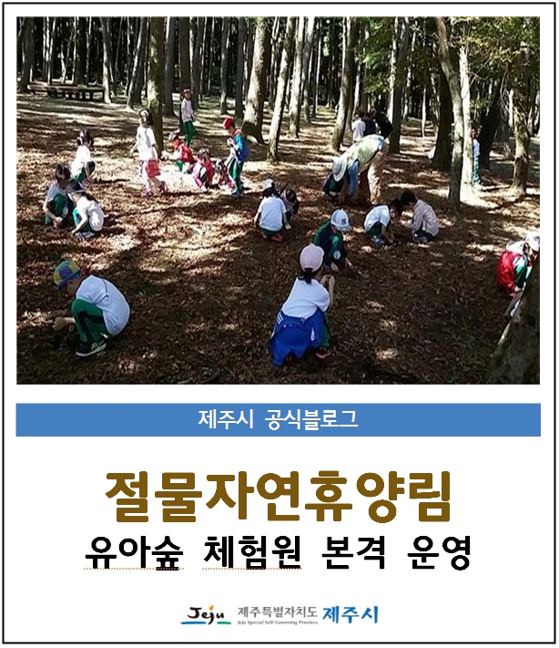 절물자연휴양림 유아숲체험원 이미지