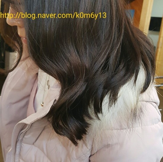 뽀글헤어 이미지