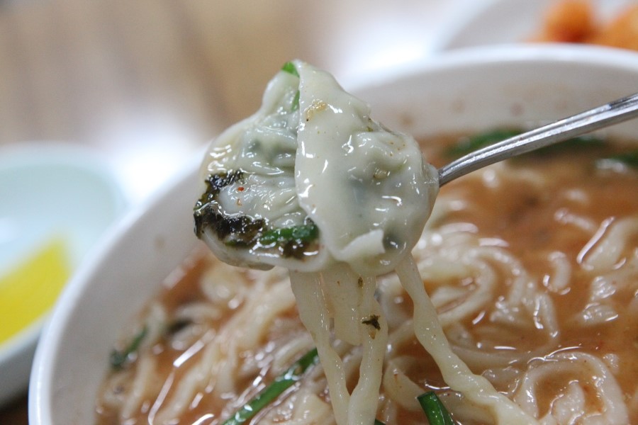 해조밀면 이미지