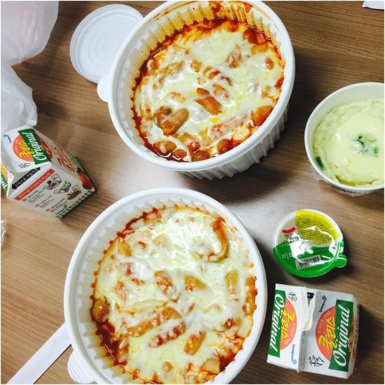 괴물떡볶이 이미지