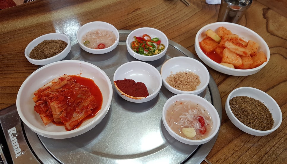 가마골왕순대전골 이미지