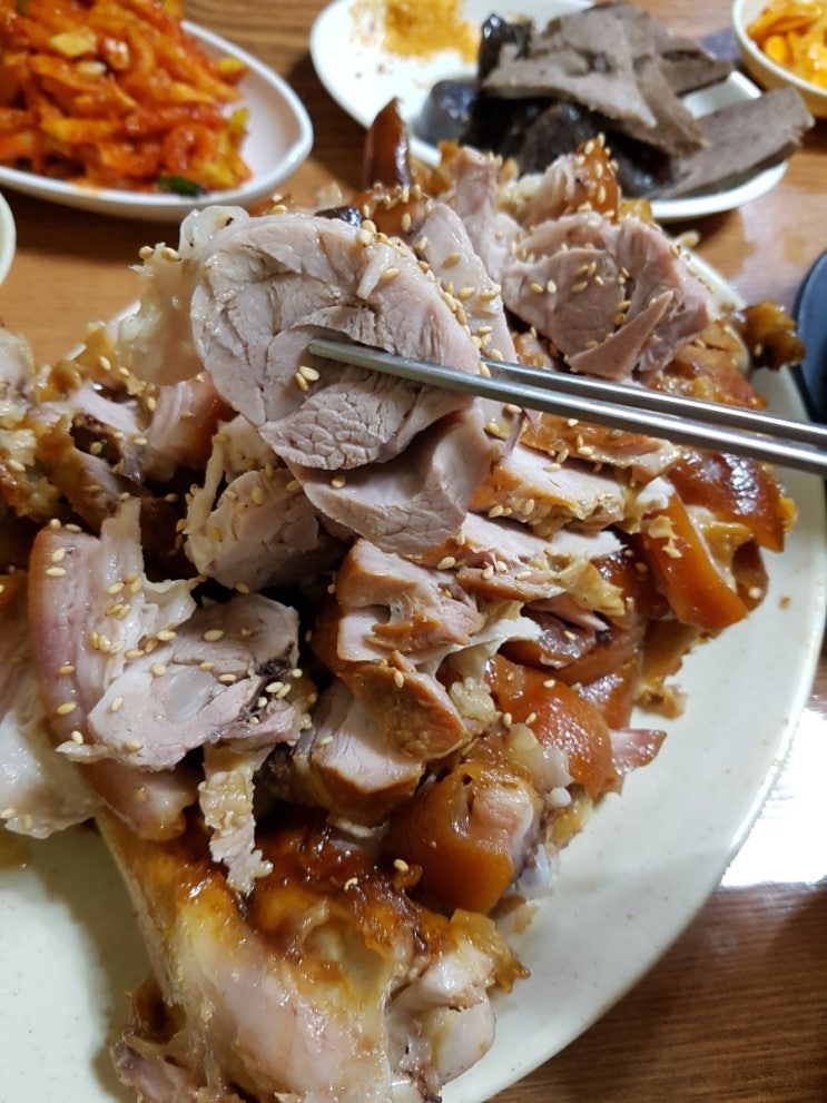 백암족발 이미지