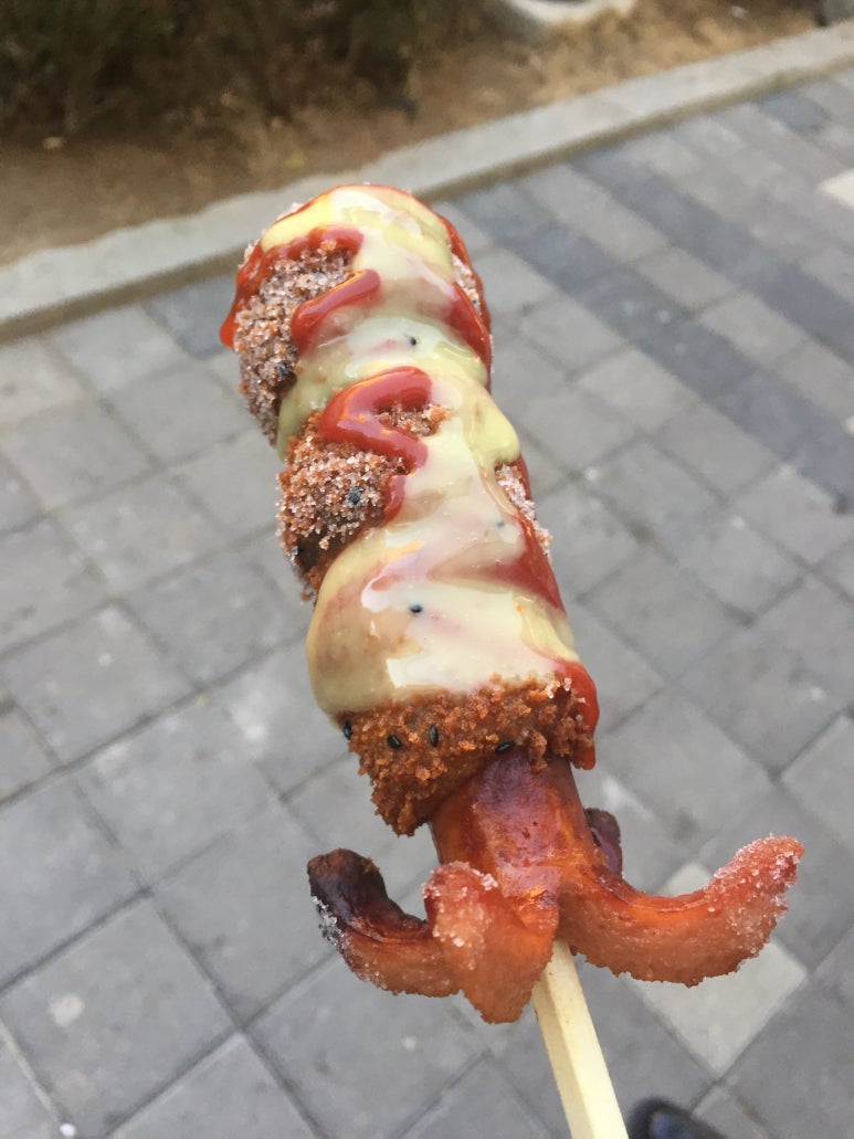 명랑핫도그 이미지