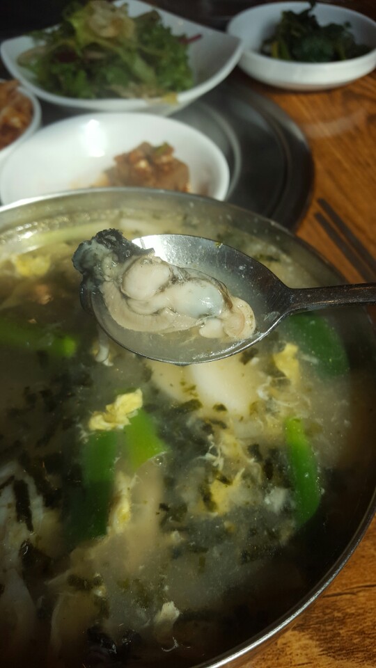 마산아구찜，굴 이미지
