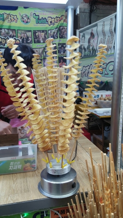 속초회오리감자 이미지