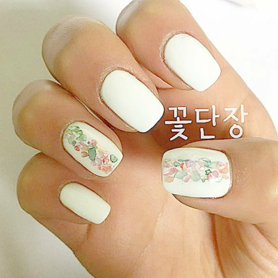 꽃단장네일 이미지