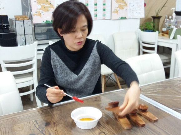 민들레떡한과 이미지