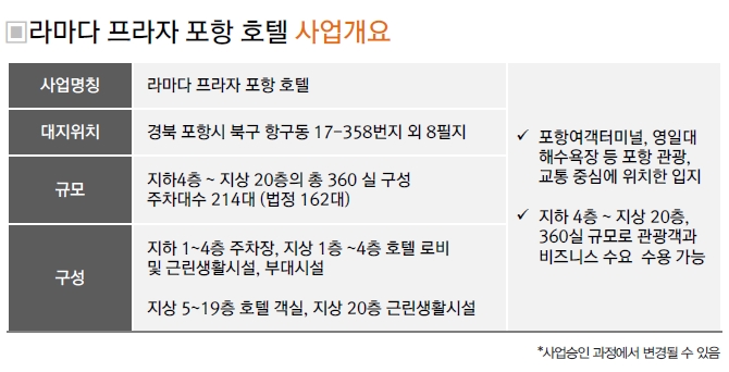 포항KTX호텔 이미지