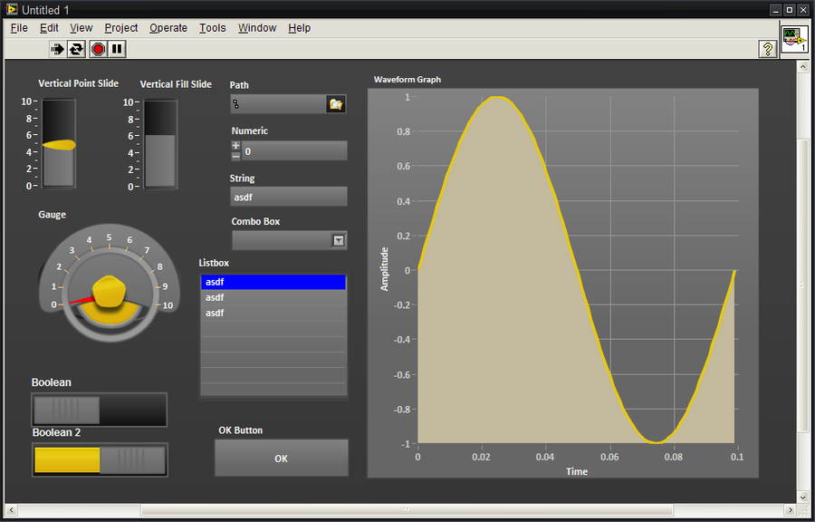 LabVIEW(랩뷰) UI 자료 사이트 : 네이버 블로그