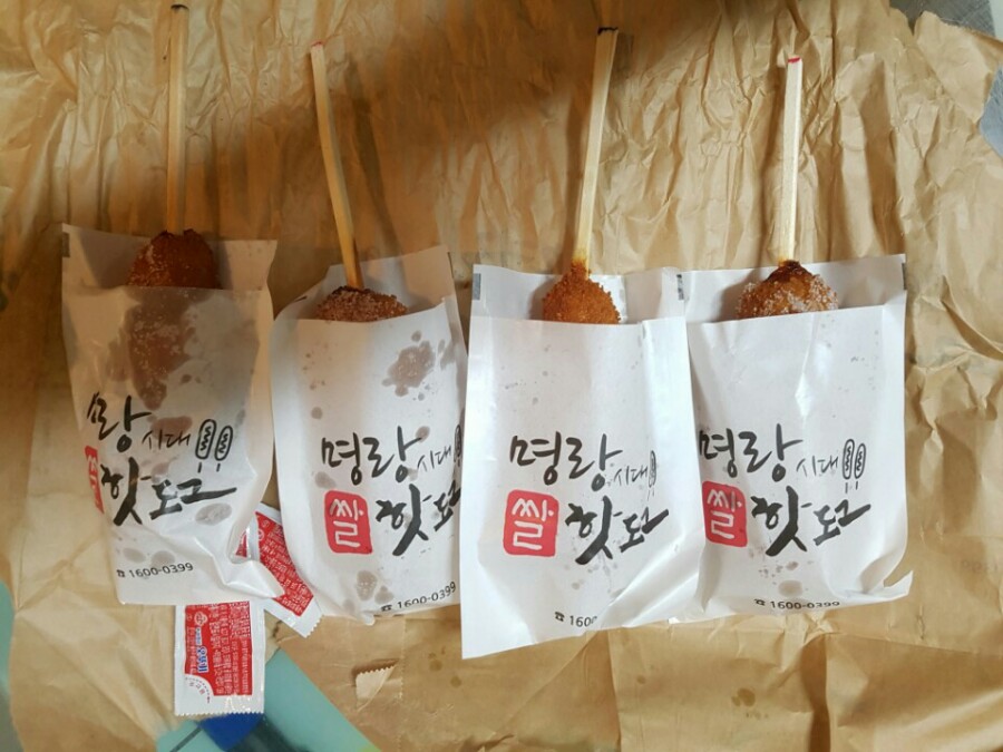 명랑핫도그 이미지