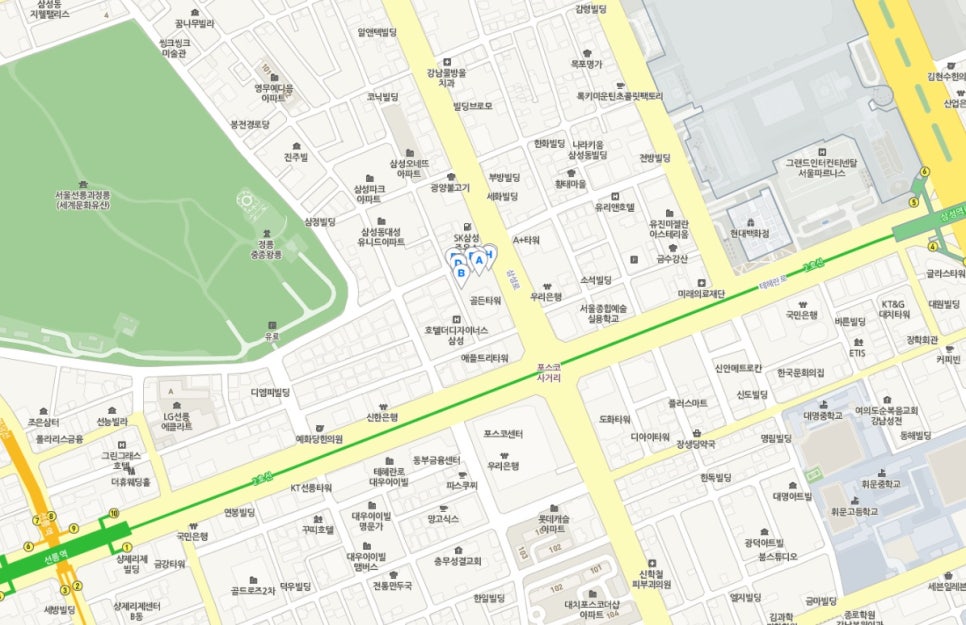삼성동주유소 이미지