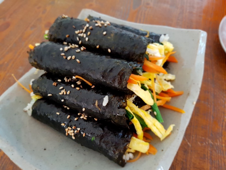 밥풀김밥&라면 이미지