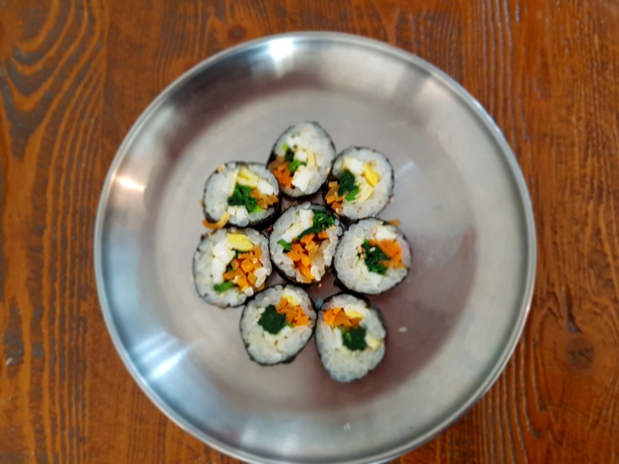 밥풀김밥&라면 이미지