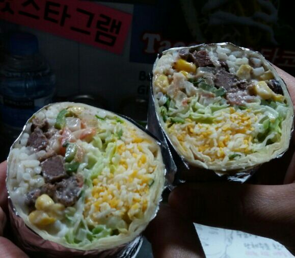 멕시코김밥브리또 이미지