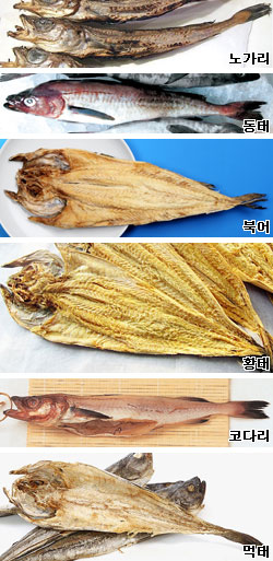 황태사랑덕장 이미지