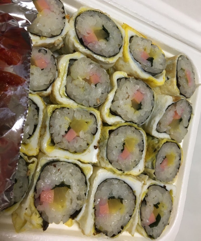 신림동 정통 계란말이 김밥 이미지