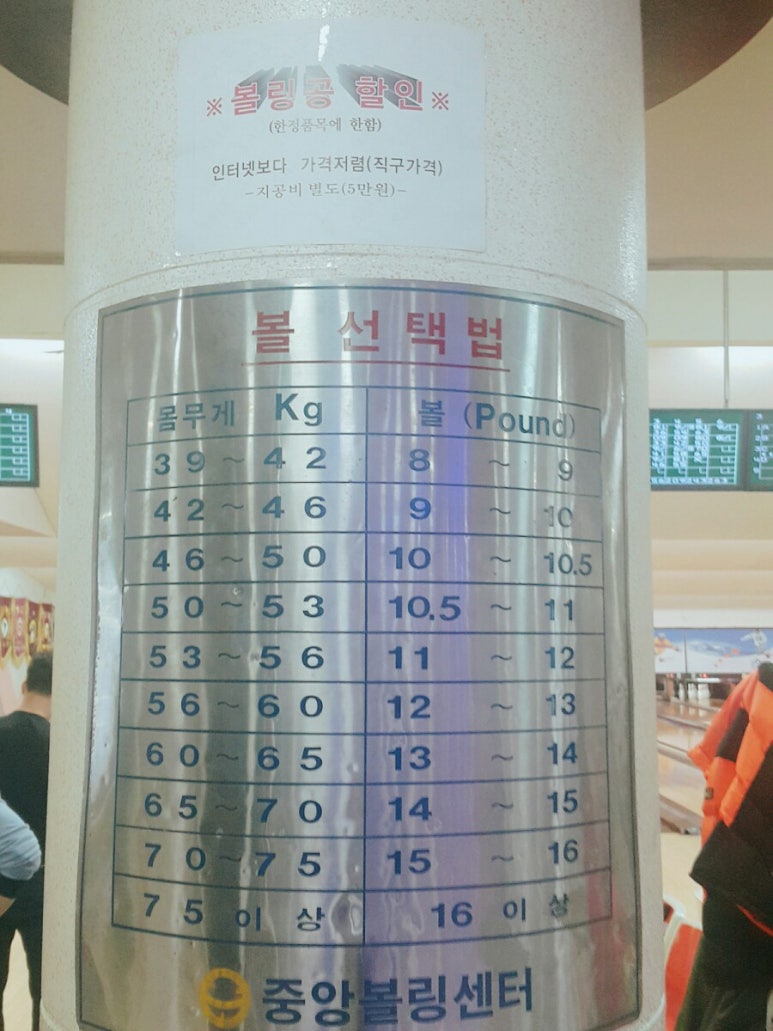 중앙볼링센터 이미지