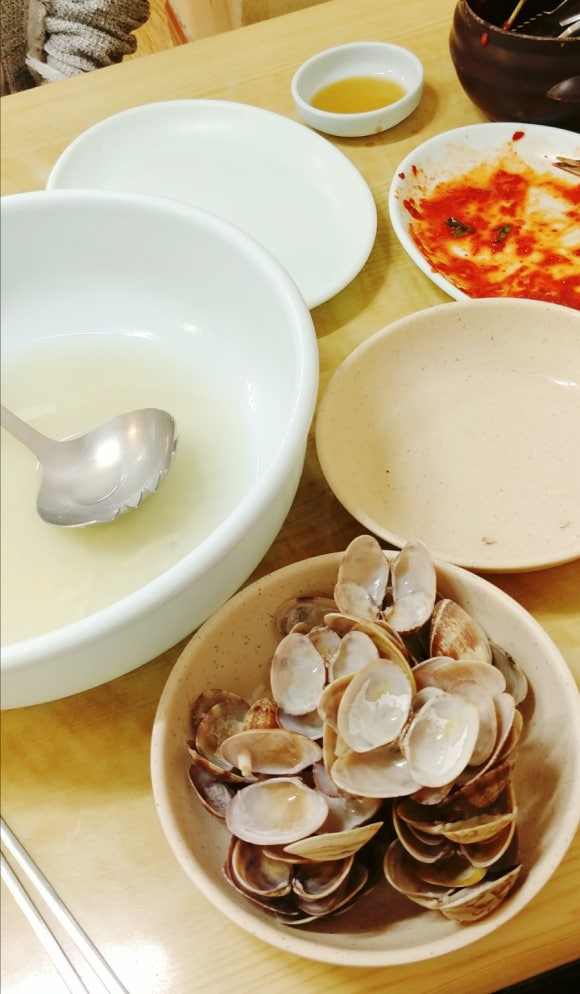 백령도바지락칼국수 이미지