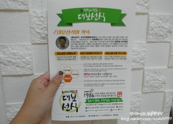 대보선식 이미지