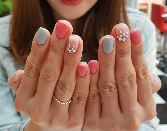 베이직 네일 이미지