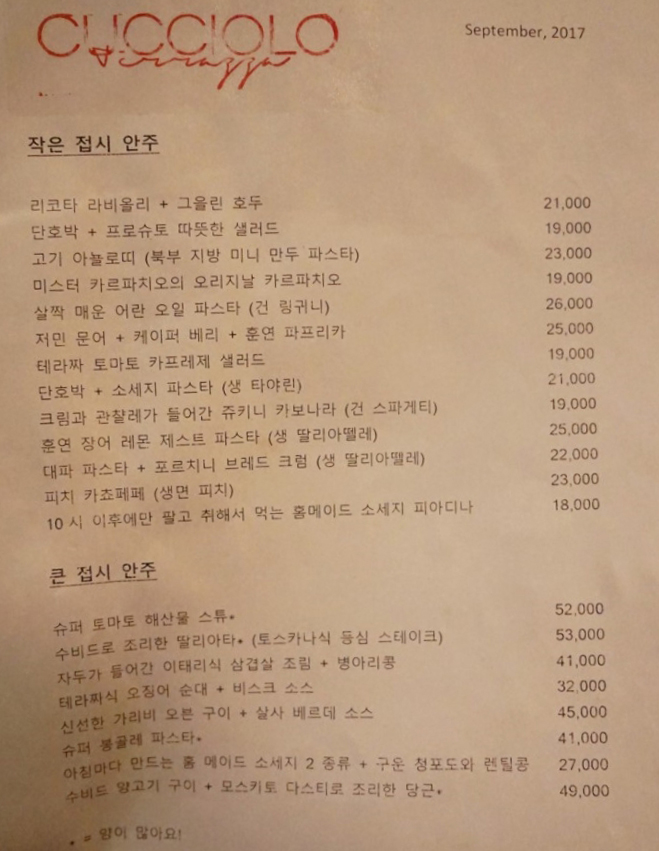 쿠촐로 테라짜 이미지