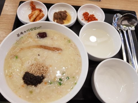 본죽앤비빔밥 카페 이미지