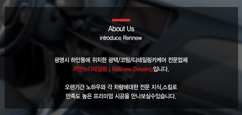리앤뉴디테일링 이미지