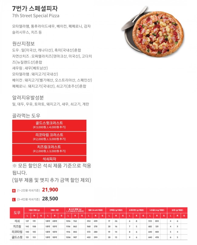 7번가피자 이미지
