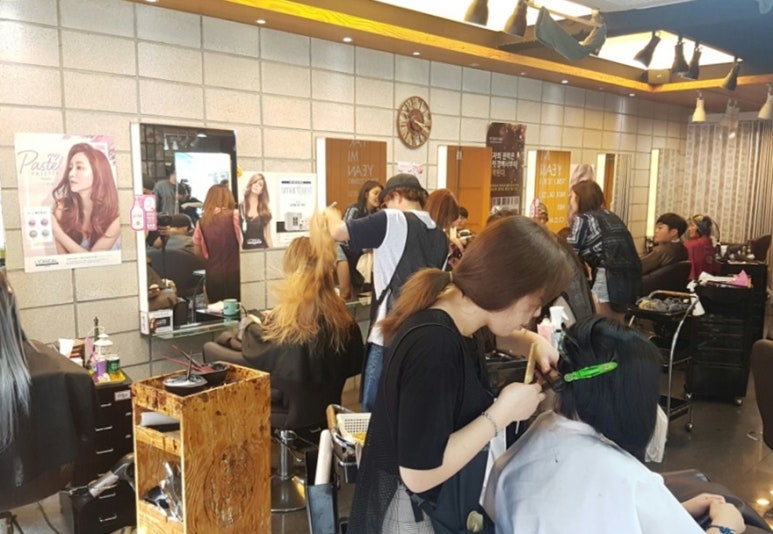 서울헤어샵 이미지