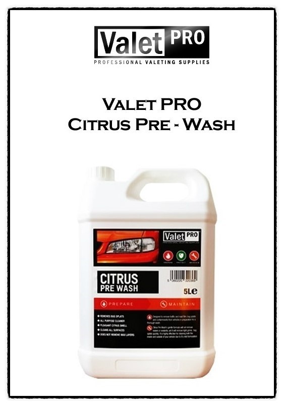 [회색구름's Review] 발렛프로 시트러스 프리워시 [Valet Pro Citrus PreWash] 위험성 바로 알기