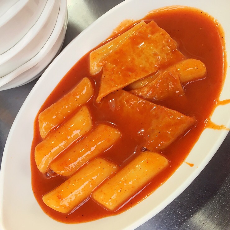 정류장앞 떡볶이 이미지