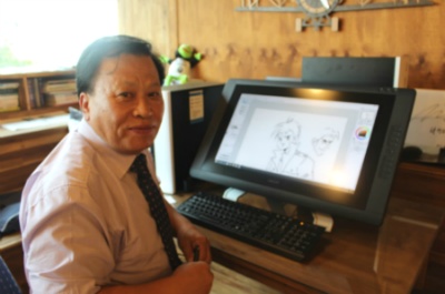 웹툰홀릭학원 이미지