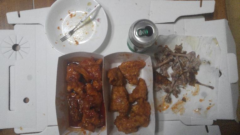 콤비두마리치킨 이미지