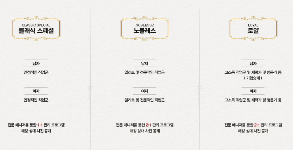 노블레스결혼정보 이미지