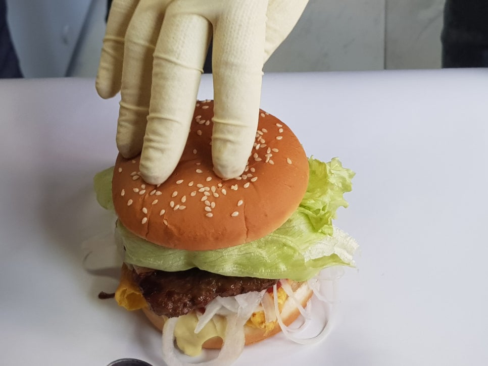 맛깡패버거 이미지