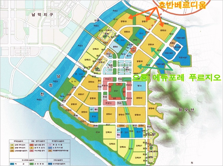 옥암지구 도시개발사업 이미지