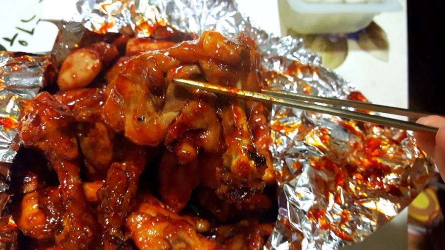 참대나무 닭숯불바베큐 이미지