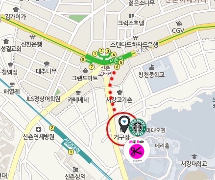 그린헤어샵 이미지