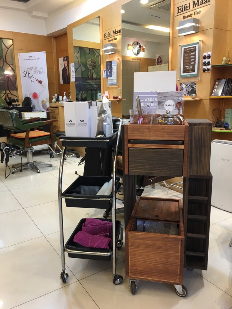 천연염색 헤어샵 이미지