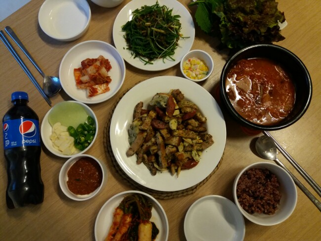 누나가구운삼겹살 이미지