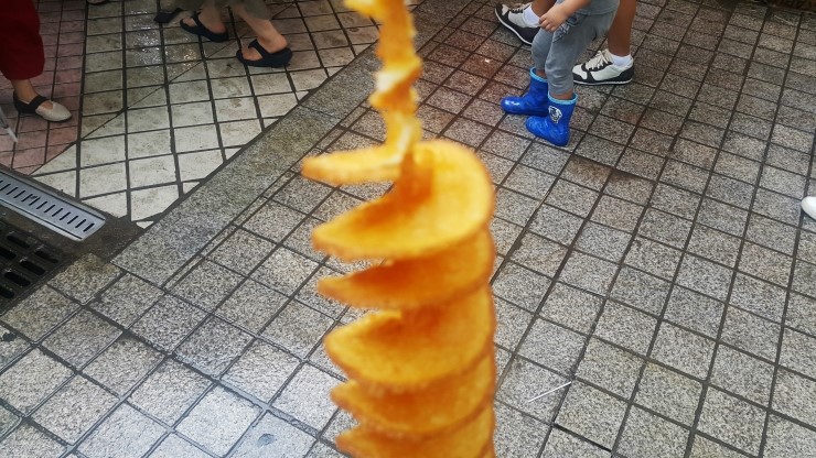 속초회오리감자 이미지